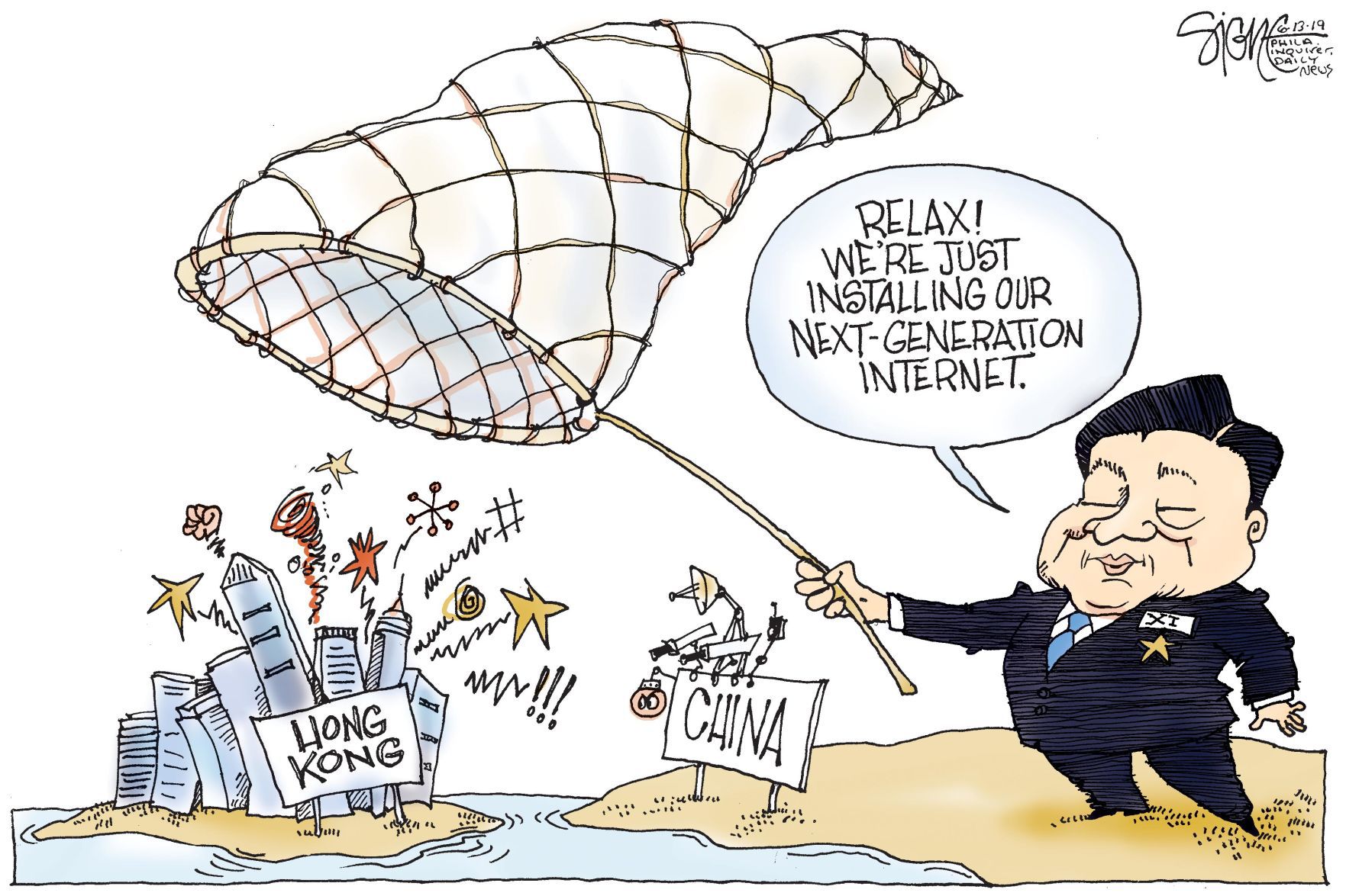 Signe Wilkinson / Philadelphia Daily News